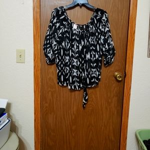 Sexy little sheer summer blouse